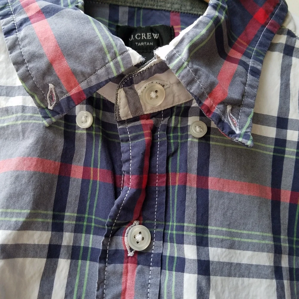 J. Crew crew tartan